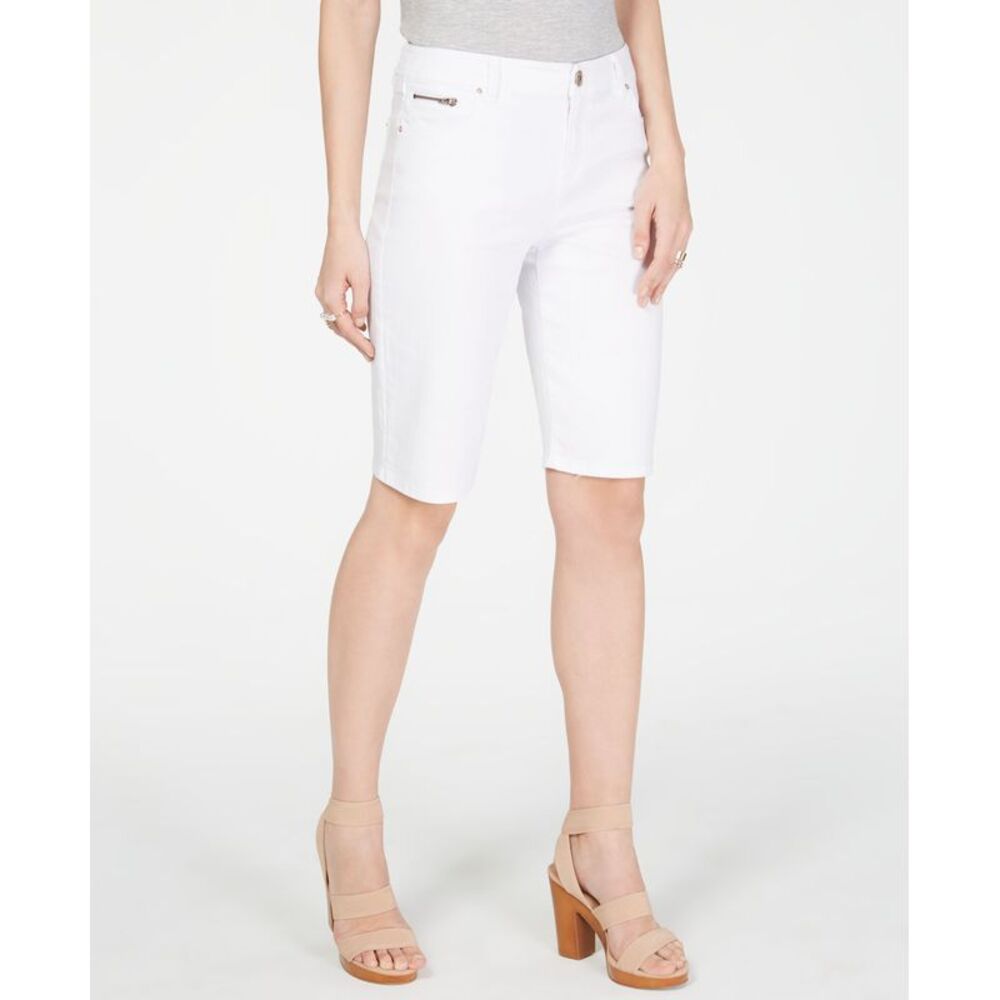 INC International Concepts Petite Denim Bermuda Shorts